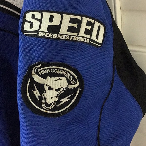 Motorcycle Speed and Strength Dead Top Center Textile Jacket Size XL - Picture 9 of 12
